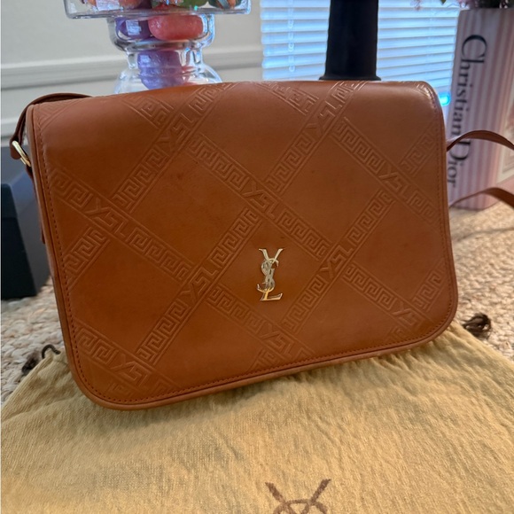 Yves Saint Laurent Brown Crossbody Bag- Authenticity provided - Picture 2 of 8